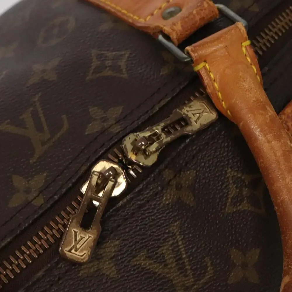 LOUIS VUITTON Monogram Keepall Bandouliere 60 Boston Bag M41412